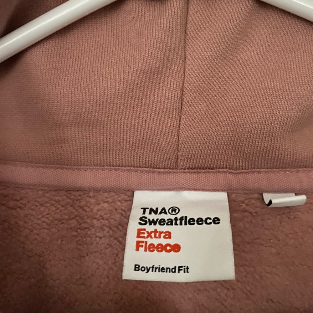 TNA Dusty Rose Sweatfleece Hoodie